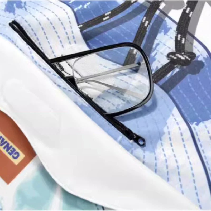 Fun Hat and Zipper Bag Casual T-shirt KI026