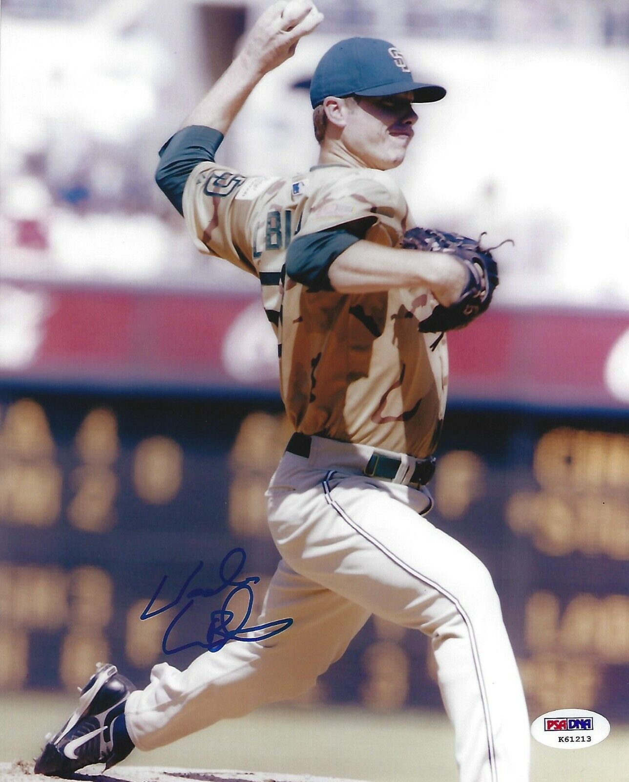 Wade LeBlanc Signed 8x10 Photo Poster painting PSA/DNA COA Padres Baseball Picture Autograph UA