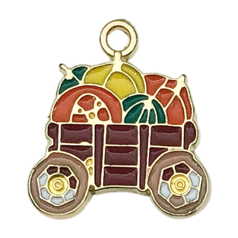 20 PCS/Package 19x18mm 19x22mm 23x14mm Alloy Animal Pumpkin Mushroom Pendant Jewelry Accessories