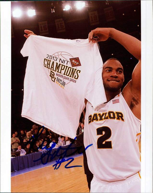 Rico Gathers signed NBA basketball 8x10 Photo Poster painting W/Certificate Autographed 001