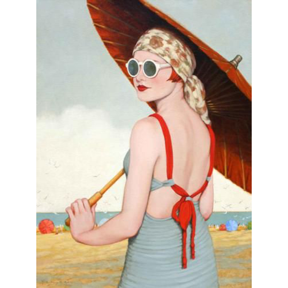 

Beach Girls - Round Drill Diamond Painting - 30*40CM, 501 Original