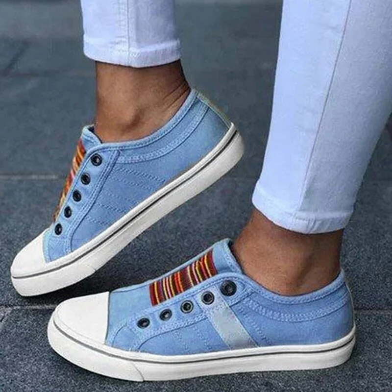 2021 New Women Low-Cut Trainers Canvas Flat Shoes Women Casual Vulcanize Shoes New Women Summer Autumn Sneakers Ladies