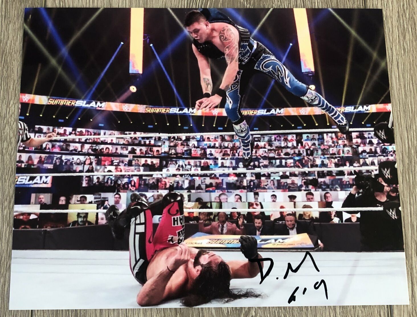 DOMINIK MYSTERIO SIGNED AUTOGRAPH WWE RAW SMACKDOWN NXT 8x10 Photo Poster painting A w/PROOF