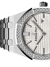 Silver 904L Steel Silver Dial - Watches - 33mm