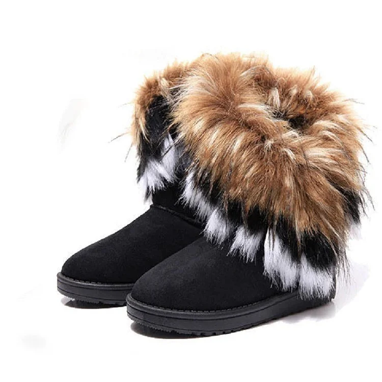 Vixen Faux Fur Boots  Stunahome.com