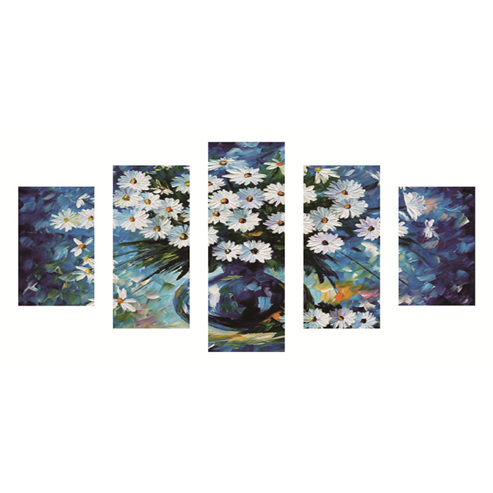 

5pcs Daisy - Round Drill Diamond Painting - 80*40CM (Multi Big Size), 501 Original