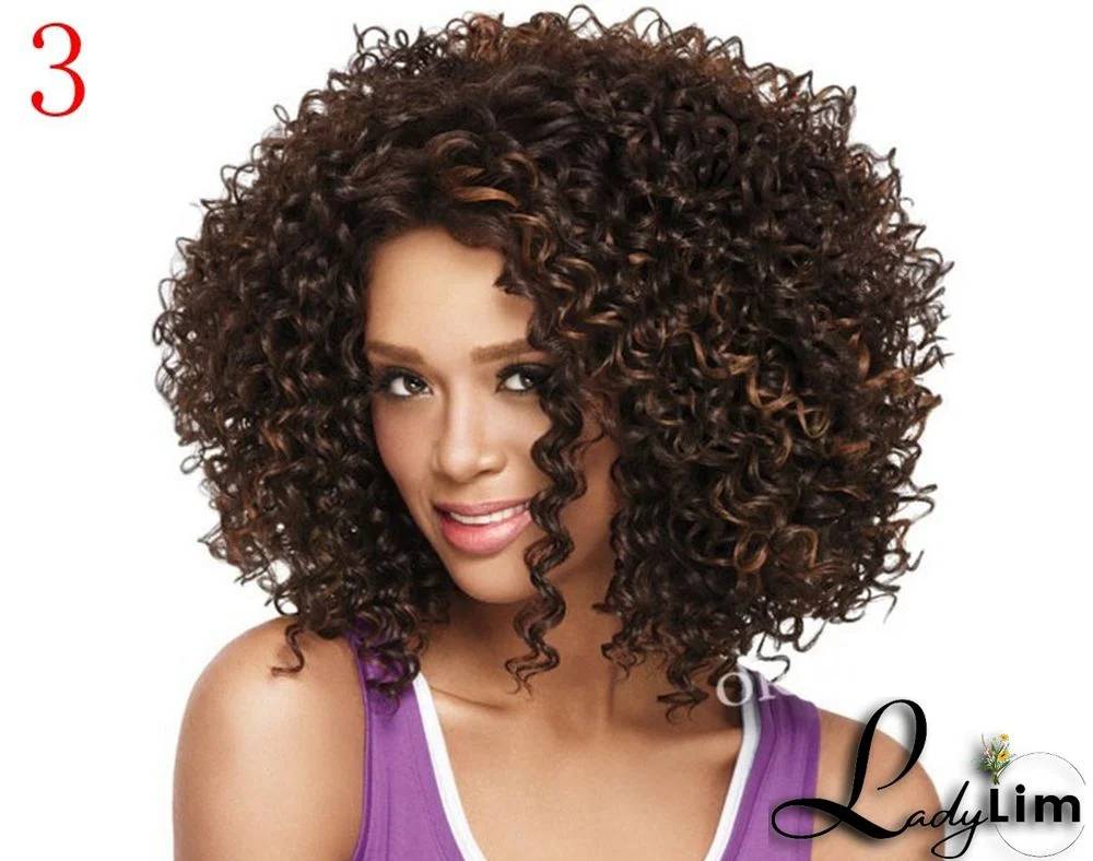 Women Curly Miss Wig