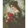 Smell Flower Beauty-14CT Stamped Cross Stitch 41*48cm/16.14*18.9in tapestrymarket