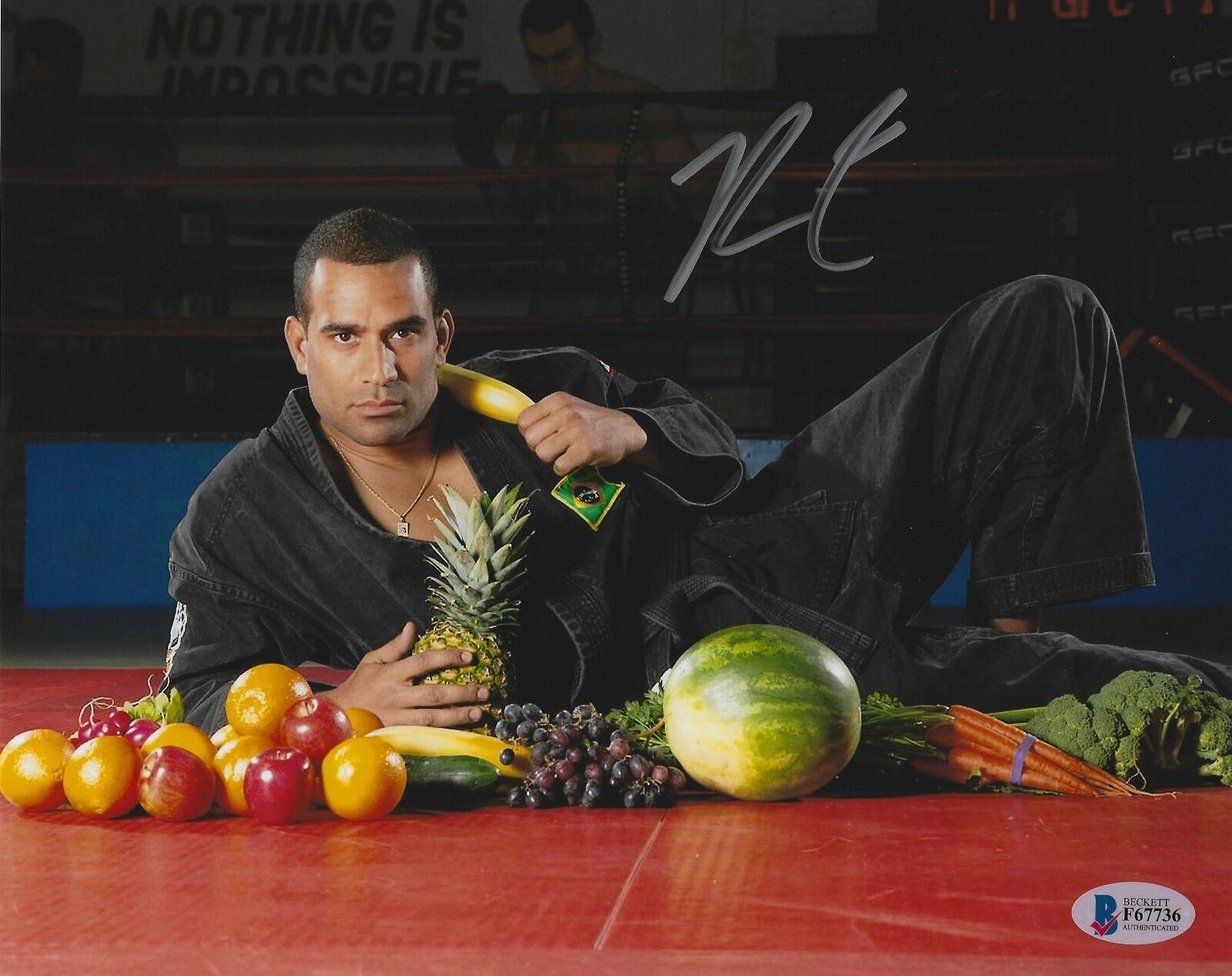 Renato Laranja Signed 8x10 Photo Poster painting BAS Beckett COA UFC Jiu-Jitsu Picture Auto'd 6