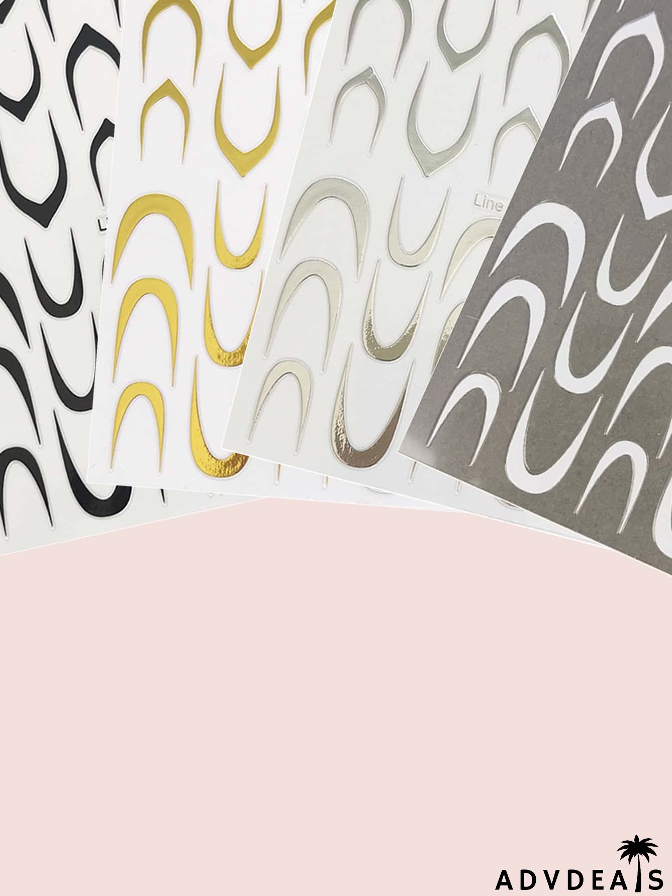 4sheets Graphic Nail Art Sticker