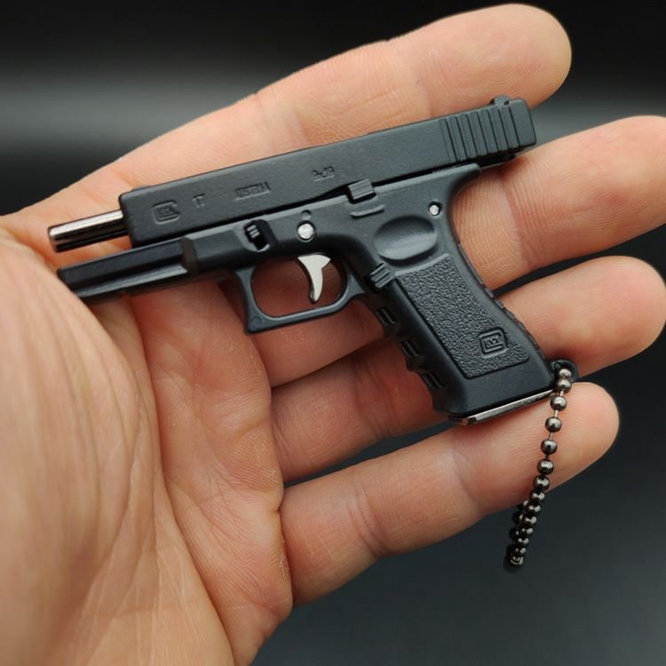 Mini Keychain｜Glock17 Alloy Keychain｜ToyTime｜Miniature Model｜13 Gun