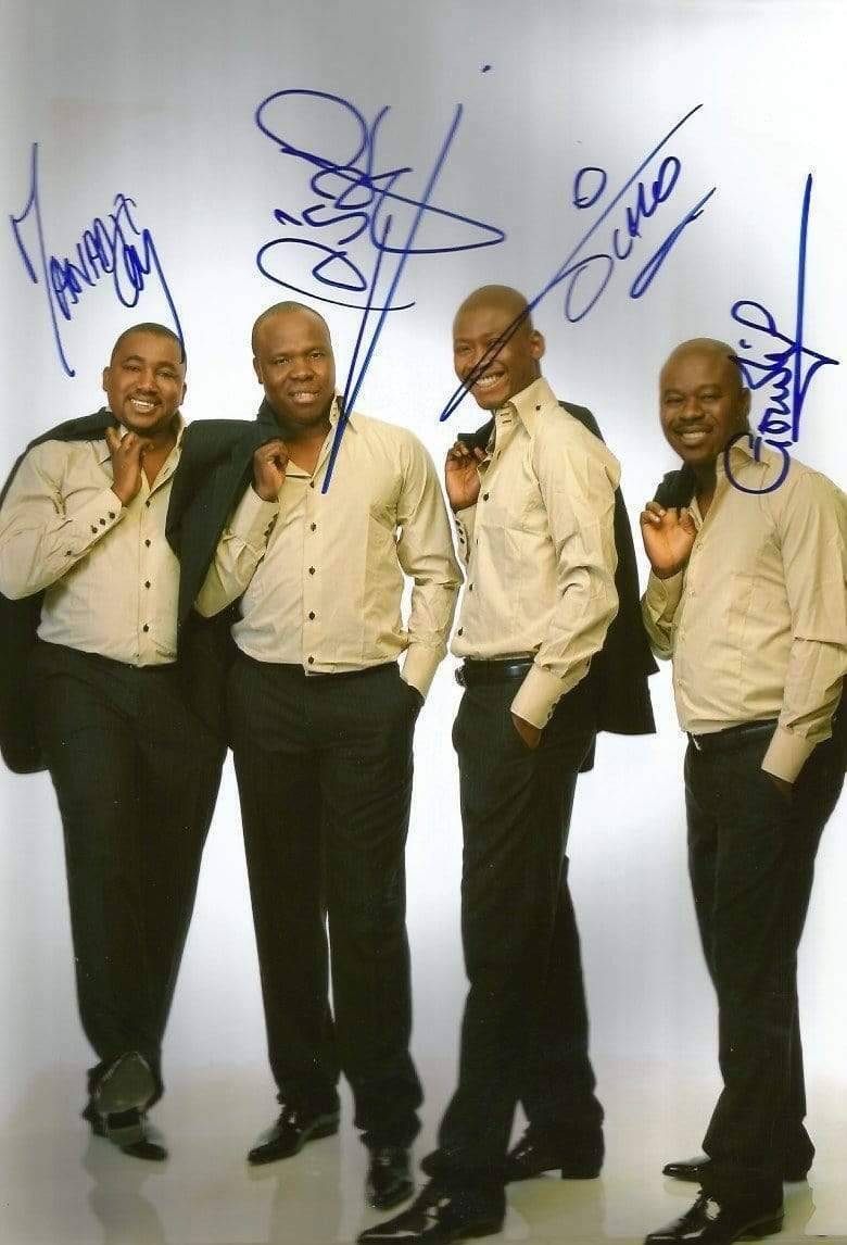 Magic System BAND autographs, In-Person signed Photo Poster painting