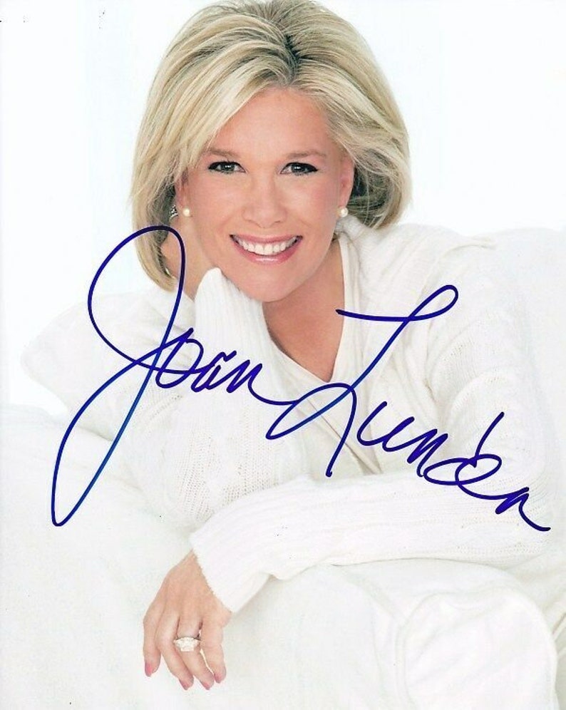 Joan lunden signed autographed Photo Poster painting