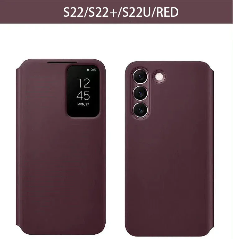 Suitable For Samsung S22ultra Chip Leather Phone Case