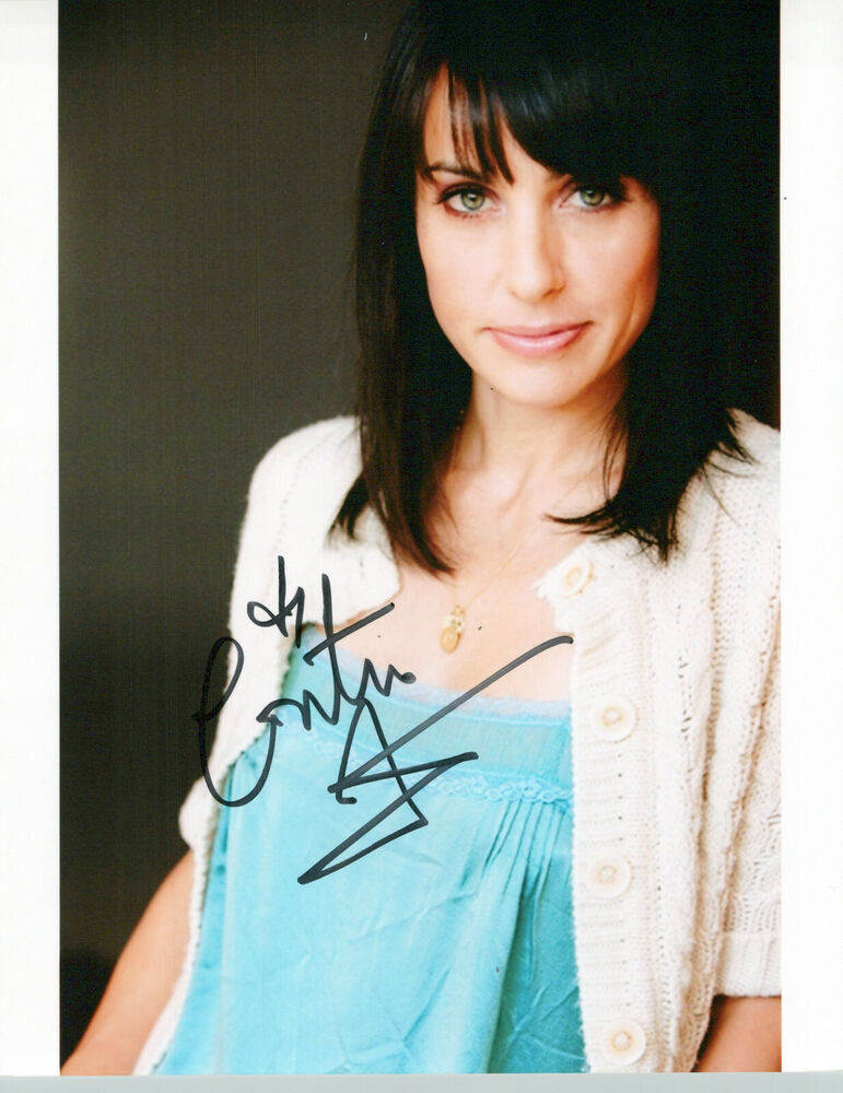 Constance Zimmer glamour shot autographed Photo Poster painting signed 8x10 #6