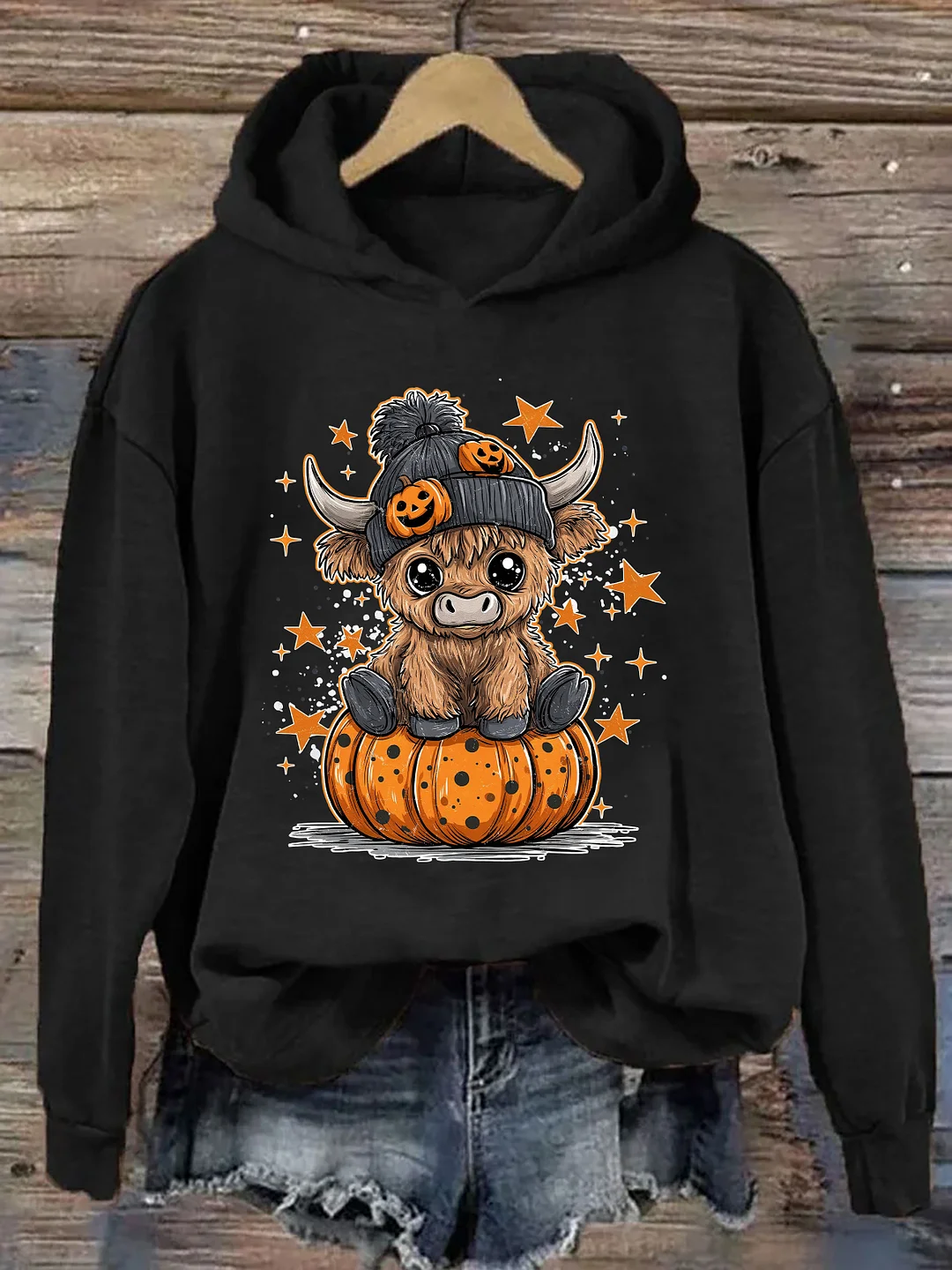 Moo I Mean Boo Hoodie
