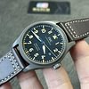 Mark XVIII IW327006 Titanium 40mm Brown Leather Strap Super Clone