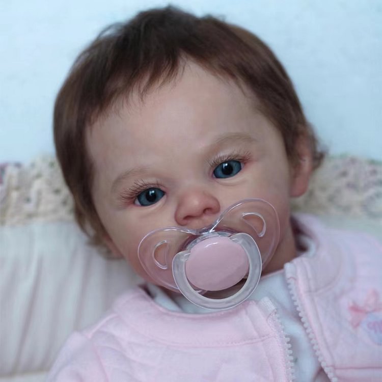 17" Best Doll For Realism Cute Eyes Opened Reborn Newborn Girl Named Dorothy Rebornartdoll® Rebornartdoll®