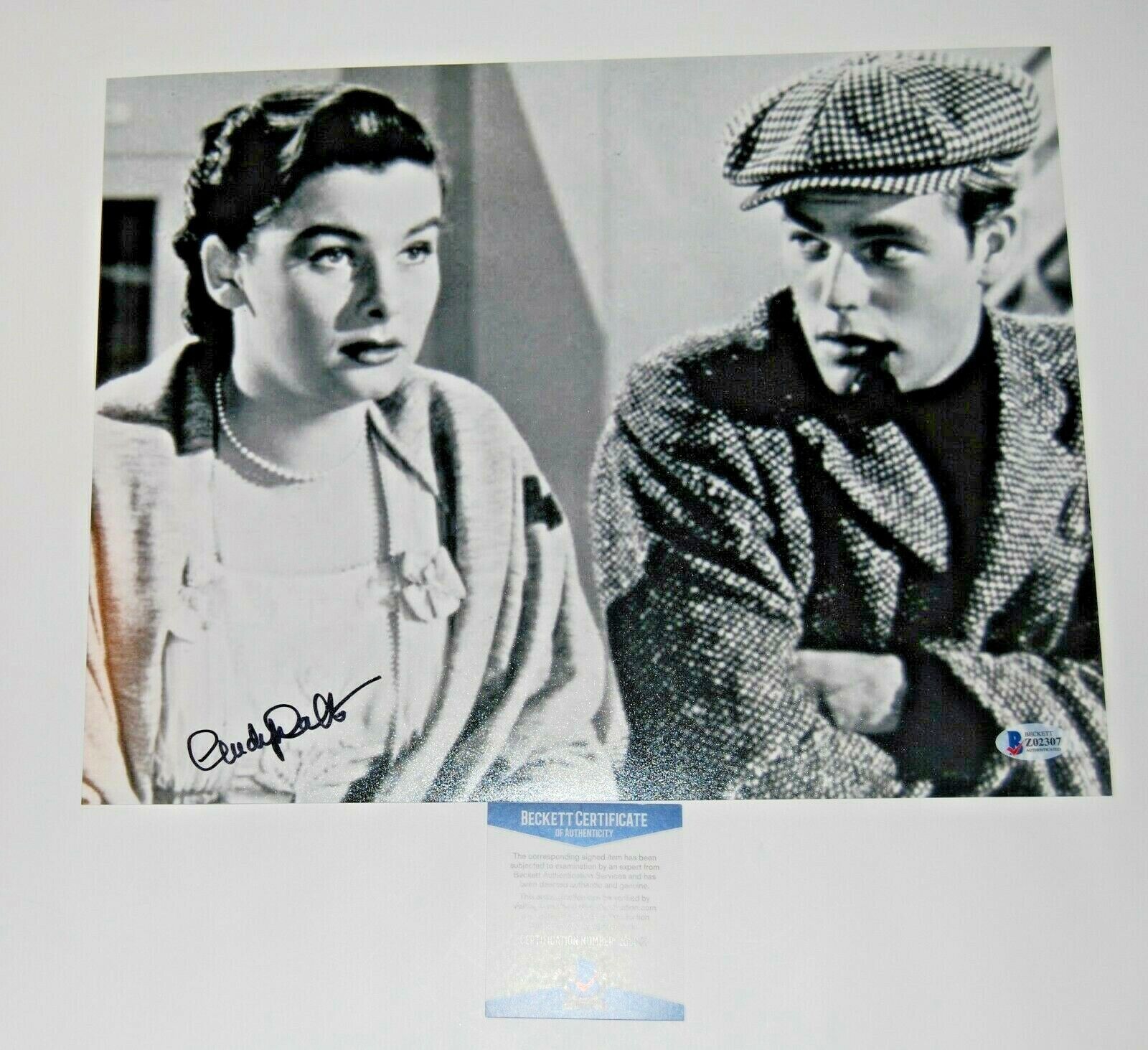 AUDREY DALTON signed (TITANIC) 1953 autograph Movie 11X14 Photo Poster painting BECKETT BAS #2