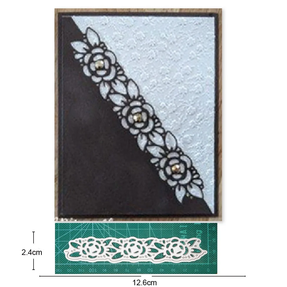 2021 New Dies Metal Cutting Dies Cut Die Mold Heart Stars Border Decoration Scrapbook Dies Knife Mould Blade Punch Stencils Dies