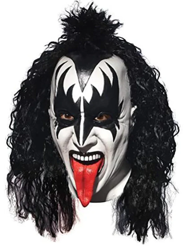 Kiss Demon Simmons Halloween Mask-elleschic