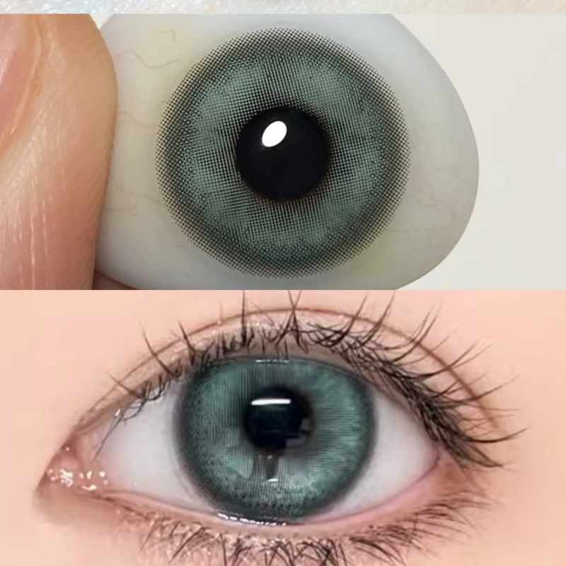 Buy TTDeye Ice Green Colored Contact Lenses Here  Green contacts lenses,  Contact lenses colored, Prescription contact lenses