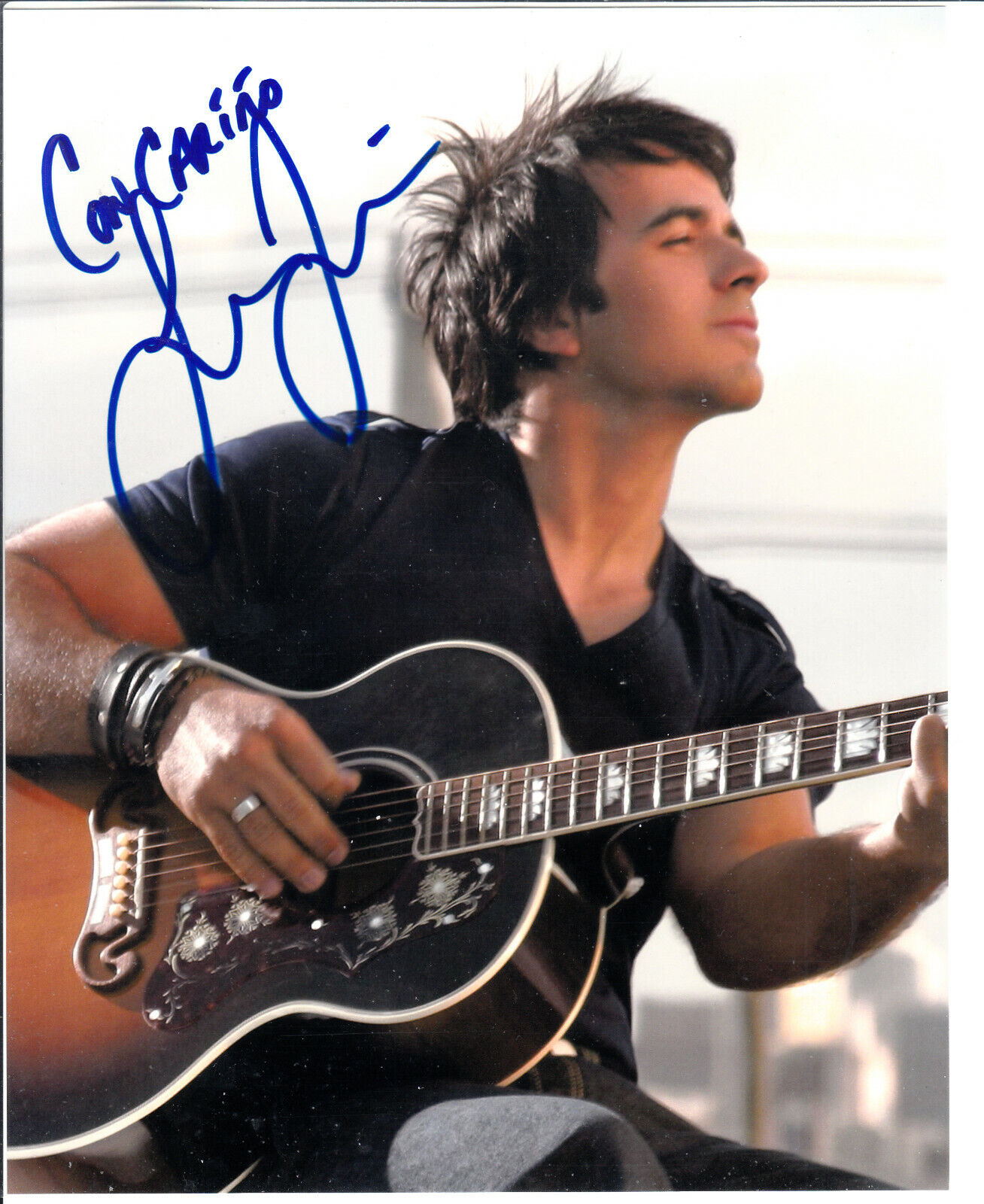 Luis Fonsi popular singer Signed Autograph 8x10