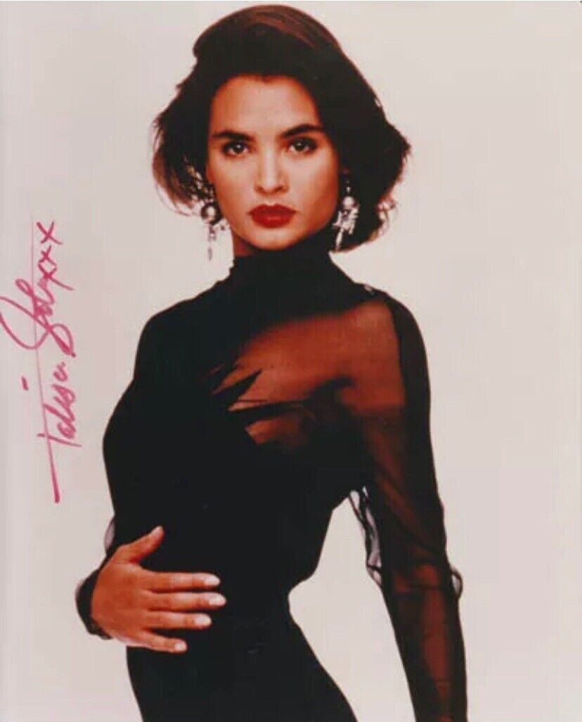 Talisa Soto James Bond Licence To Kill Signed Photo Poster painting 10-8 Autograph