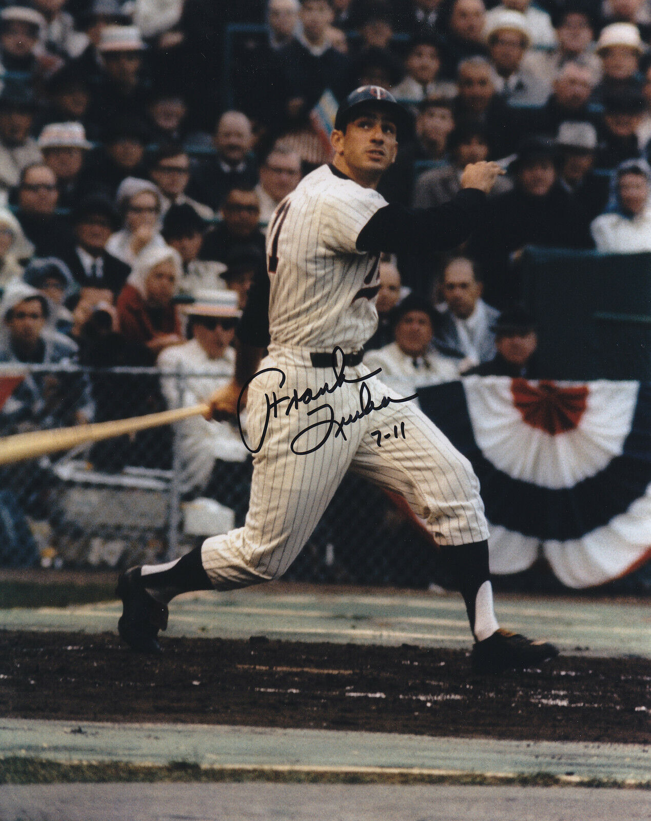 Frank Quilici #3 8x10 Signed Photo Poster painting w/ COA Minnesota Twins