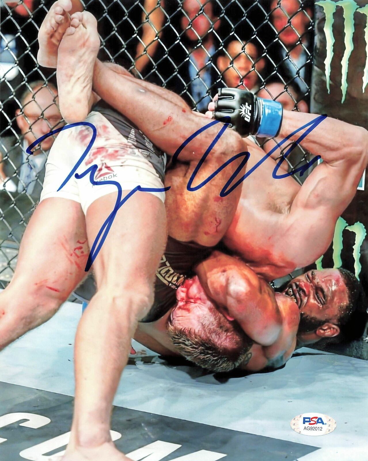 Tyron Woodley signed 8x10 Photo Poster painting PSA/DNA COA UFC MMA