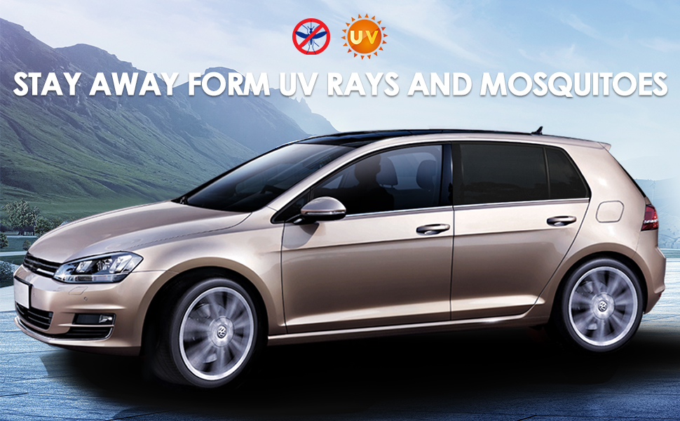 car side window sun shade