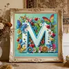 Butterfly Flower M 5D Partial Drill DIY Diamond Painting Kit 30*30cm