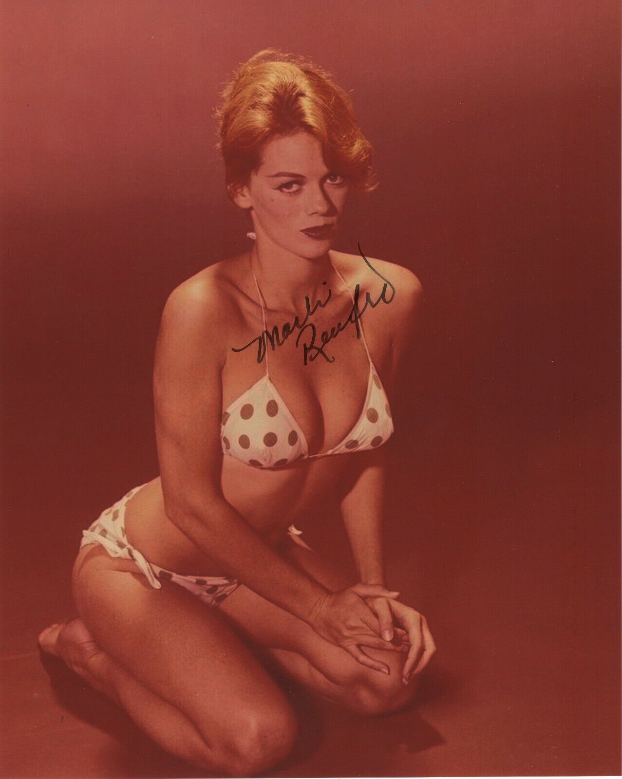 MARLI RENFRO SIGNED AUTOGRAPH 8X10 Photo Poster painting PSYCHO SEXY BIKINI