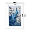 (Big Size) 11CT Peacock- Counted Cross Stitch 48*75cm/18.9*29.53in