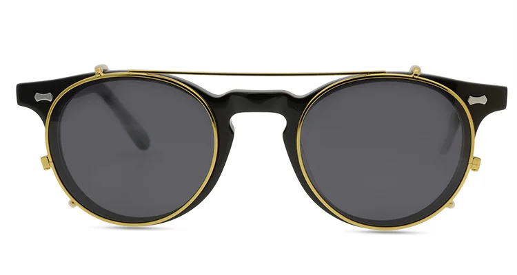 SUNGLASSES CLIP ON Optical Handmade Quality Cool Vintage Retro Women Men UV400 Polarized Protection Oculos Myopia Glasses Frame