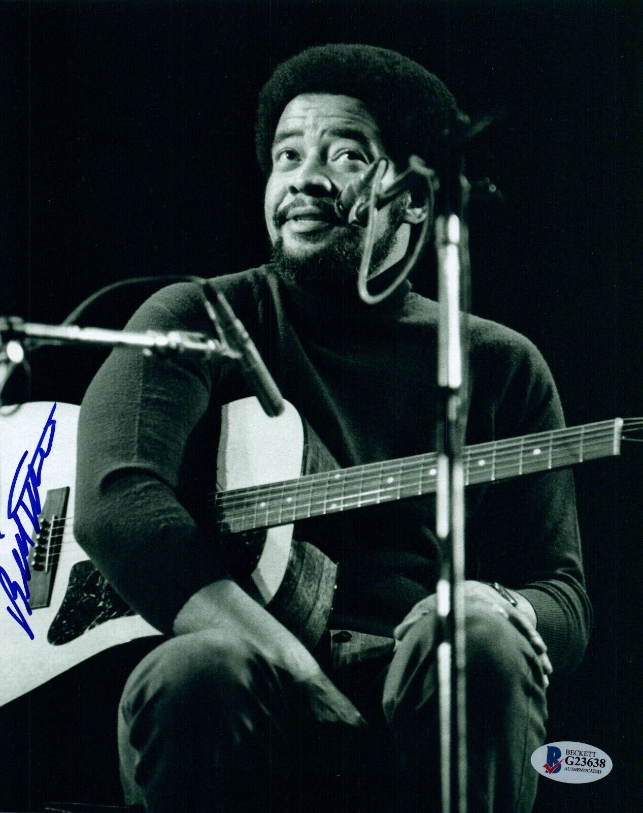 Bill Withers Signed Autographed 8x10 Photo Poster painting Beckett BAS COA