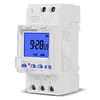 Weekly Programmable Digital Timer Switch LCD Time Relay DIN Rail Mount