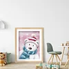 Diamond Painting DIY Winter cartoon Polar bear Full Round Drill Rhinestone