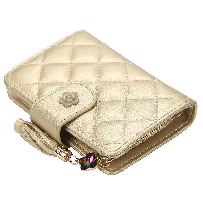 Multifunctional zipper ladies wallet