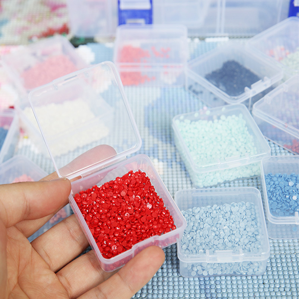 DIY Diamond Nail Accessory Set Clear Pet Plastic Bottles Bead Storage  Containers With Transparent Bottles And Lid T2001043062 From Haleyr, $20.31