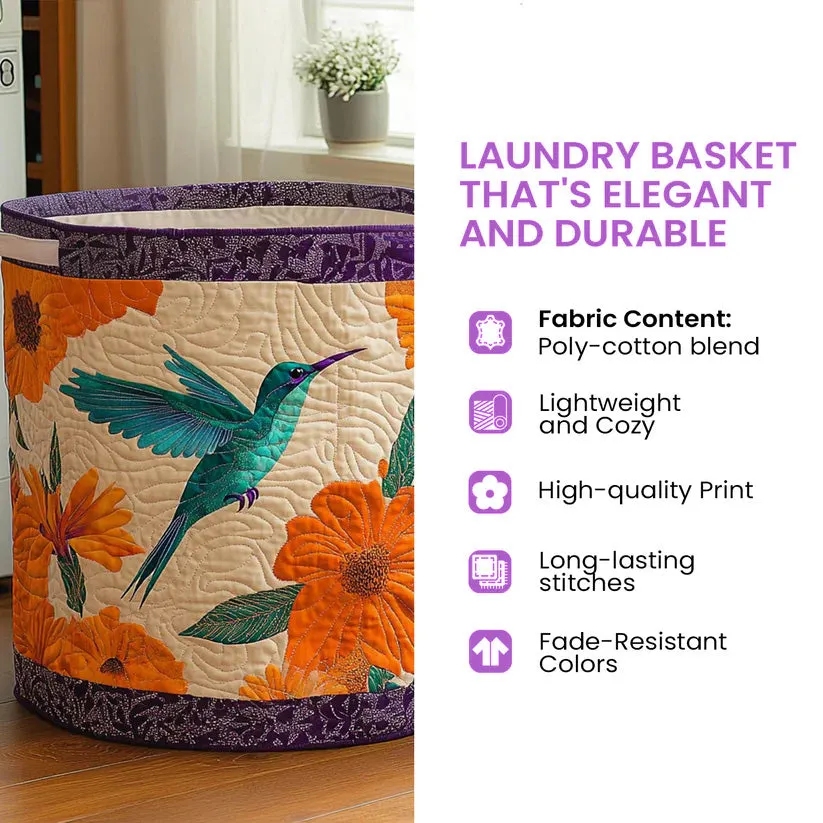 Sheep Heaven Quilted Laundry Basket 