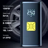 Electric Tire Inflator 150 PSI LCD Display Portable Car Air Compressor Air Pump