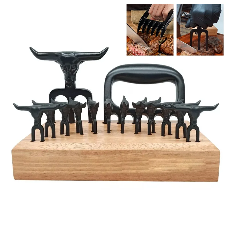 SAKER® 14-piece Bear Claw Grill Kit