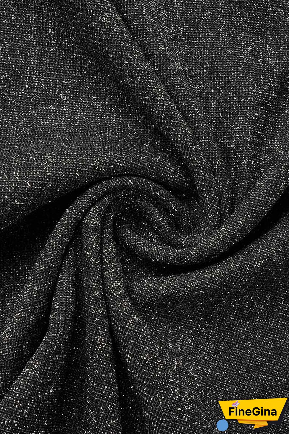 Black Sexy Solid Patchwork Chains Backless O Neck Pencil Skirt Dresses