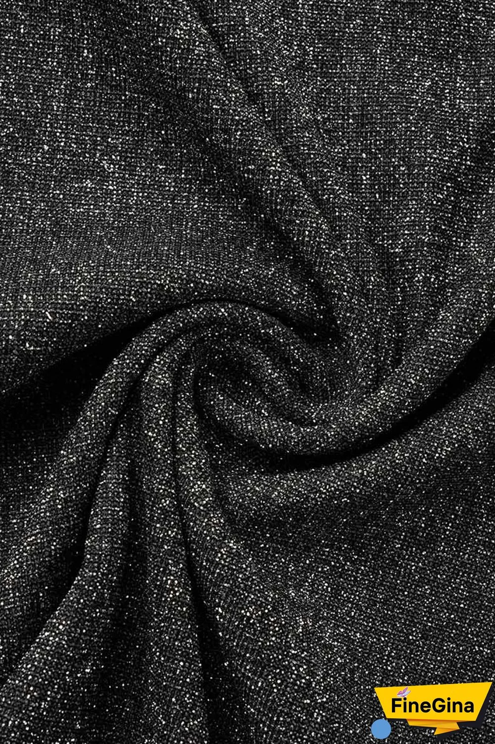 Black Sexy Solid Patchwork Chains Backless O Neck Pencil Skirt Dresses