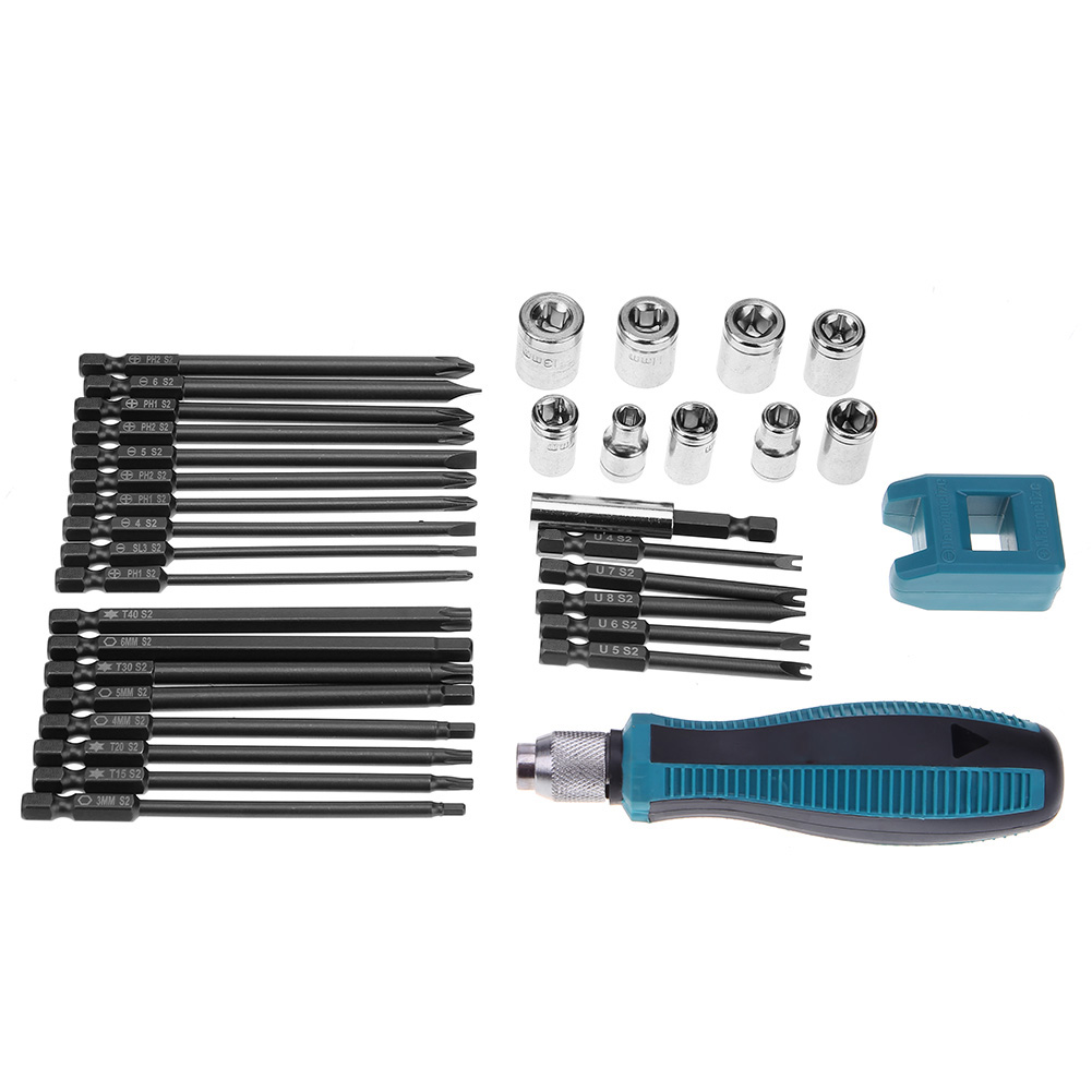

36pcs Multifunction Alloy Steel Screwdriver Bits Kit Home Repair Hand Tool-198720, 501 Original