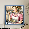 Kitchen Housewife - 11CT Stamped Cross Stitch - 50*50cm