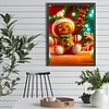 Diamond Painting -DIY Round Drill Xmas Cookie Man