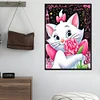 5D DIY Full Drill Diamond Painting Cute Cat Cross Stitch Embroidery Mosaic