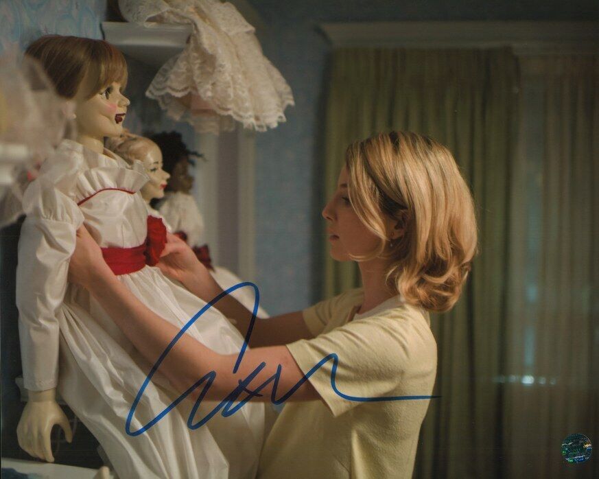 ANNABELLE WALLIS Autographed Original 8x10 Photo Poster painting LOA TTM